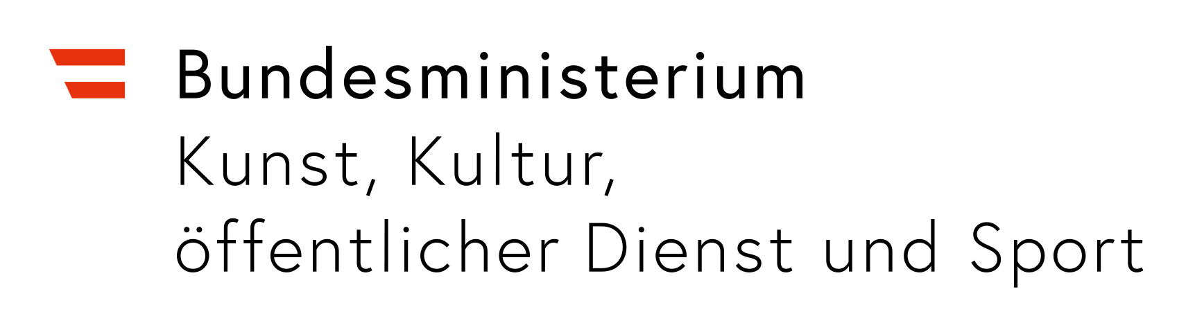 Partnerlink zu Bundesministerium Kunst